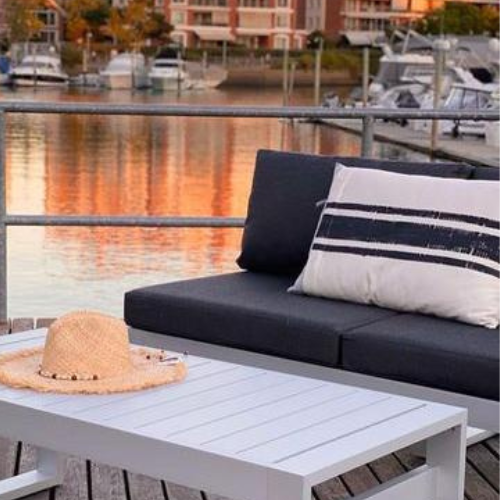 Muebles de jardín de aluminio
