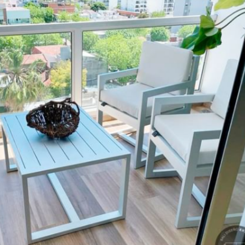Muebles modernos de exterior 