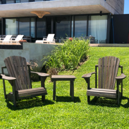sillones para exterior de madera