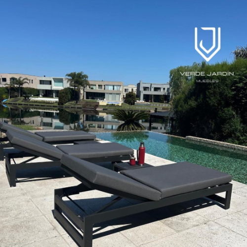 Muebles de jardín de aluminio